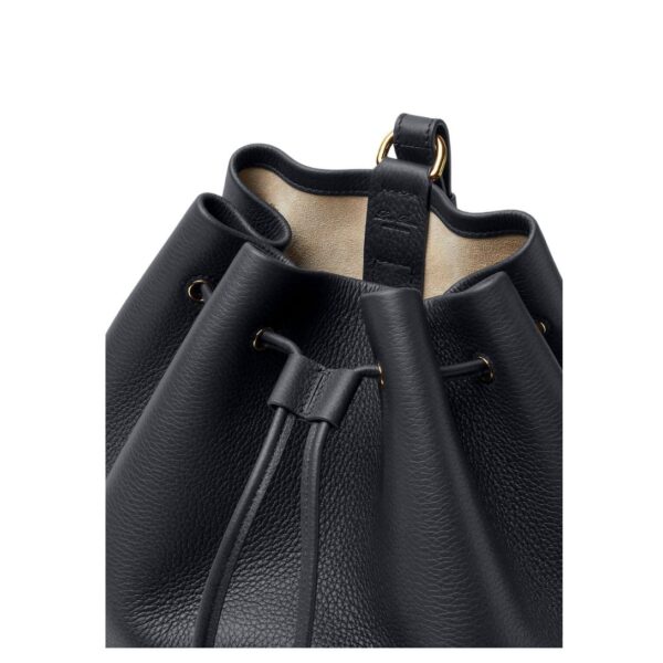 LORO PIANA EXTRA DRAWSTRING BACKPACK L27 BLUE NAVY - Image 8