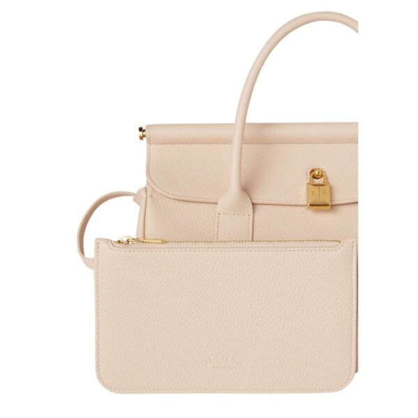 LORO PIANA LOOM BAG L25 CREAMED HONEY-SUN GOLD - Image 9
