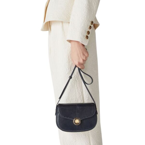 LORO PIANA MINI GHIERA BAG BLUE NAVY - Image 9