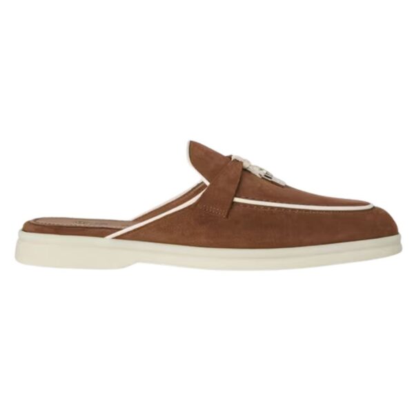 LORO PIANA CHARMS WALK BABOUCHE LOAFER EUCALYPTUS - Image 6