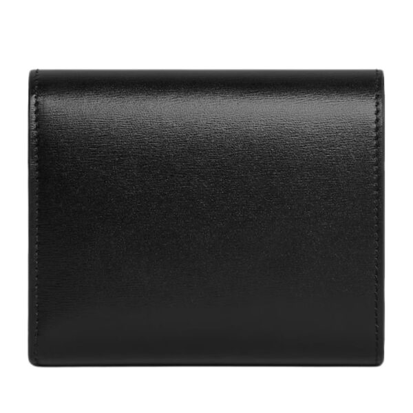 CELINE SMALL FLAP WALLET TRIOMPHE IN SHINY CALFSKIN BLACK - Image 15