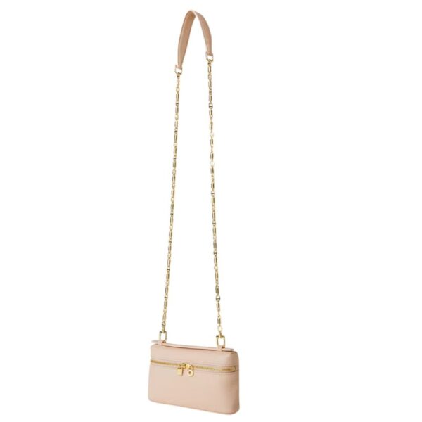 LORO PIANA EXTRA POCKET MINI POUCH CREAMED HONEY - Image 10