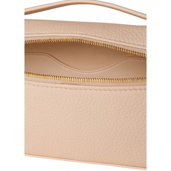 LORO PIANA EXTRA POCKET MINI POUCH CREAMED HONEY - Image 11