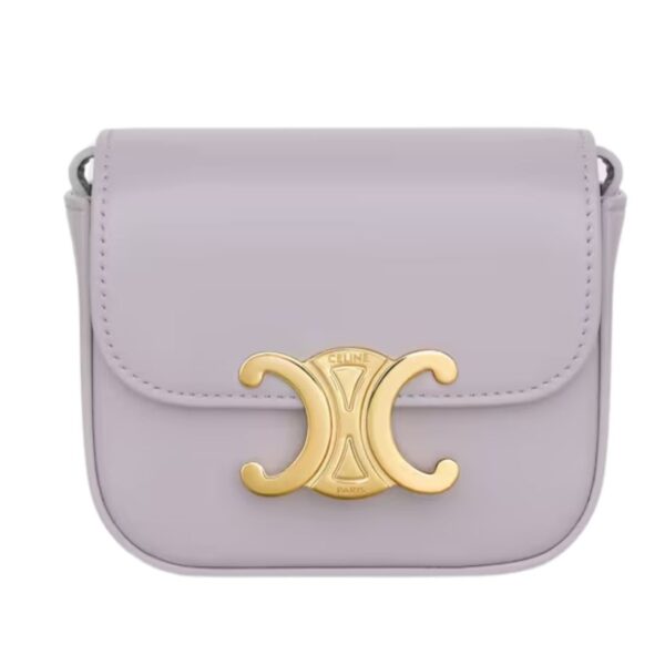 CELINE MEDIUM NINO BAG IN SUPPLE GRAINED CALFSKIN BLACK - Image 8