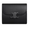 CELINE SMALL FLAP WALLET TRIOMPHE IN SHINY CALFSKIN PEBBLE - Image 9