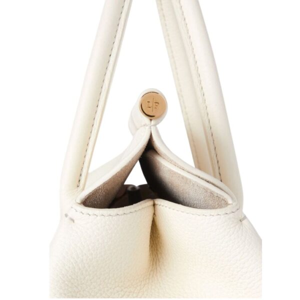 LORO PIANA LOOM BAG L25 WHISPER WHITE-SUN GOLD - Image 7