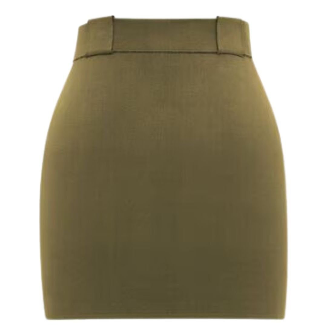 SAINT LAURENT MINI SKIRT IN KNIT