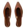 LORO PIANA REBECCA SLINGBACK SADDLE BROWN - Image 5