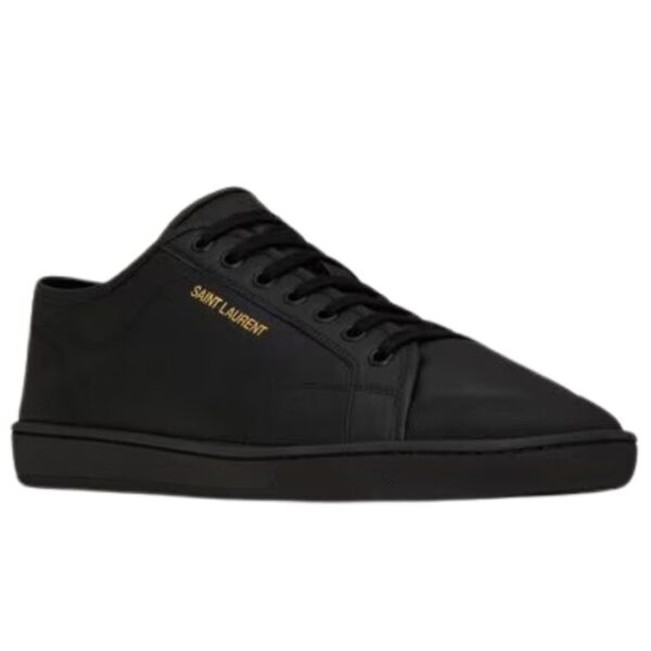 SAINT LAURENT GYM SNEAKERS IN SMOOTH LEATHER - Image 3