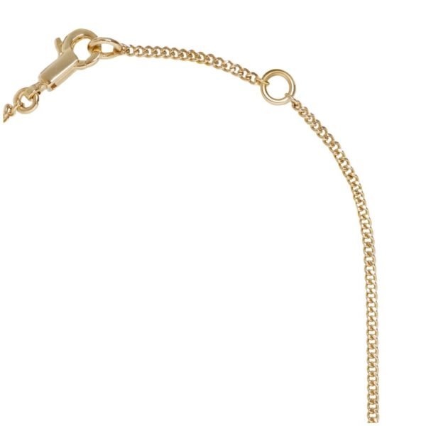 CELINE ALPHABET I NECKLACE IN BRASS WITH GOLD FINISH - Image 3