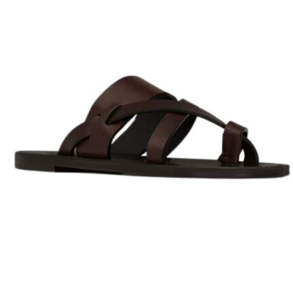 SAINT LAURENT CULVER MULES IN SMOOTH LEATHER - Image 3