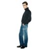 SAINT LAURENT HIGH RISE JEANS IN HERITAGE VINTAGE BLUE DENIM - Image 3