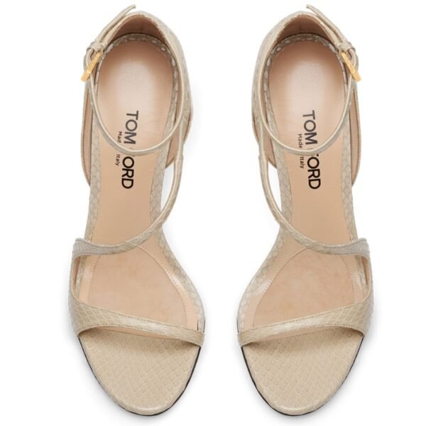 TOM FORD AYERS SNAKESKIN NEWTON SANDAL - Image 3