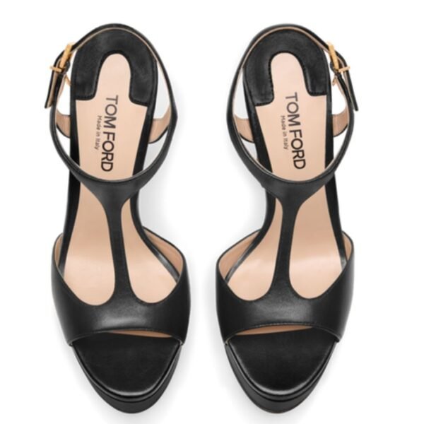 TOM FORD NAPPA LEATHER ANGELINA PLATFORM SANDAL - Image 3