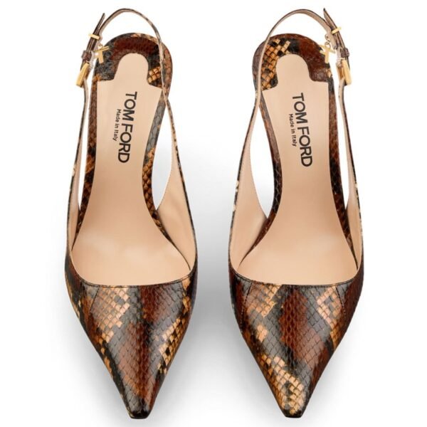 TOM FORD SNAKESKIN ANGELINA SLINGBACK - Image 3