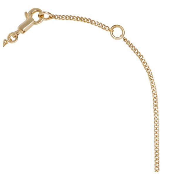 CELINE ALPHABET Y NECKLACE IN BRASS WITH GOLD FINISH - Image 3