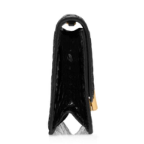 TOM FORD SHINY STAMPED CROCODILE LEATHER WALLIS CLUTCH - Image 3