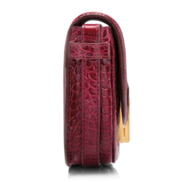 TOM FORD SHINY STAMPED CROCODILE LEATHER WALLIS MINI BAG - Image 3