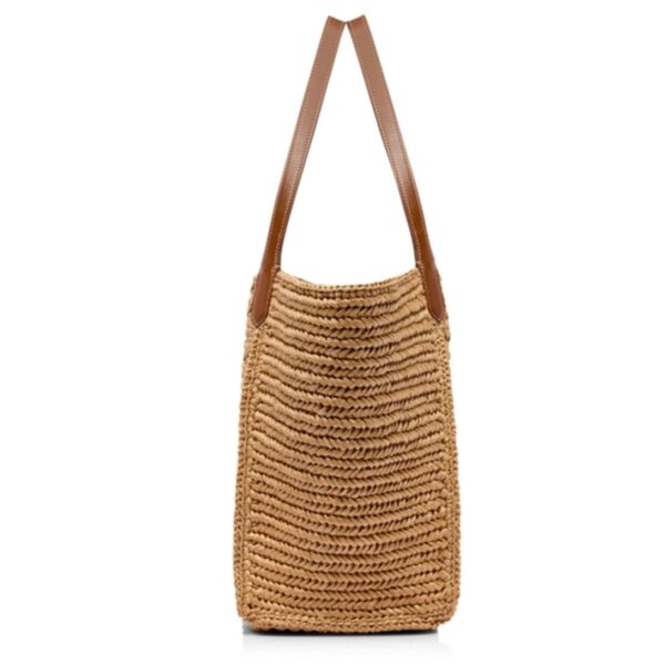 TOM FORD RAFFIA AND LEATHER TARA LARGE TOTE - Image 3