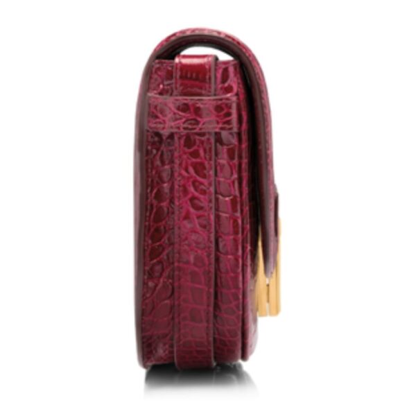 TOM FORD SHINY STAMPED CROCODILE LEATHER WALLIS MINI BAG - Image 3