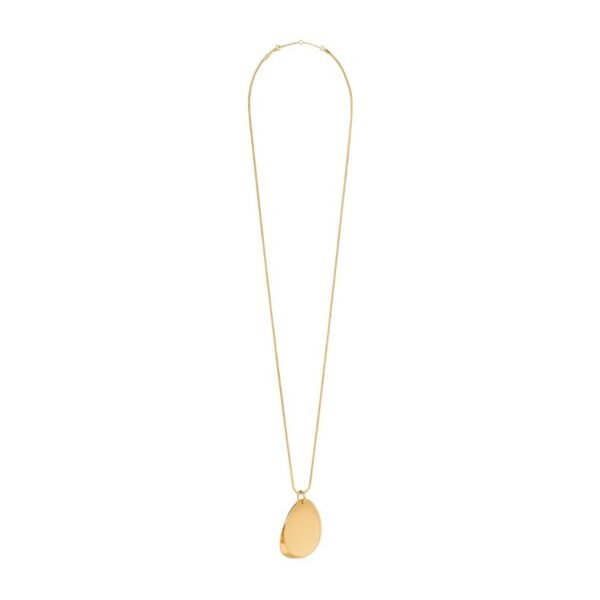 CELINE PETALE NECKLACE IN BRASS WITH GOLD FINISH - Image 3