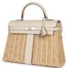 HERMÈS PICNIC KELLY 35 NATA SWIFT PALLADIUM HARDWARE - Image 3