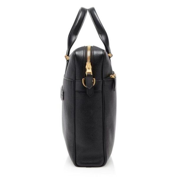 TOM FORD GRAIN LEATHER SLIM BRIEFCASE - Image 3