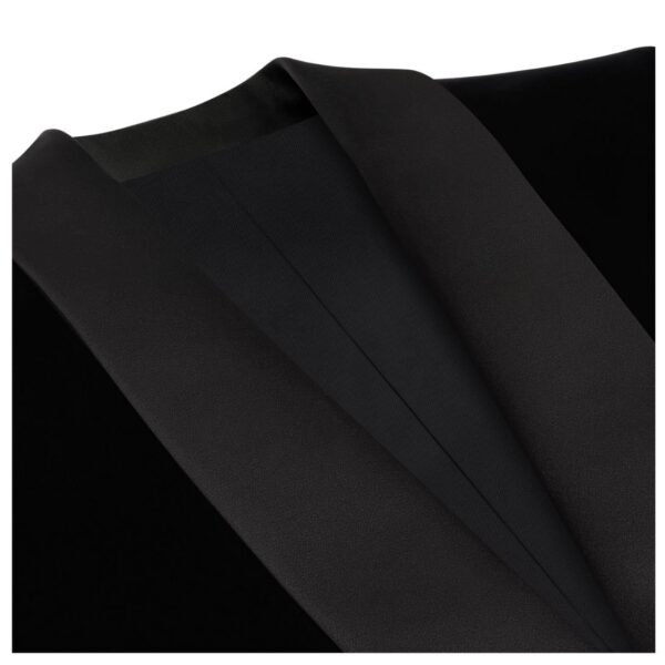 CELINE SHORT TUX JACKET IN COTTON VELVET - Image 3