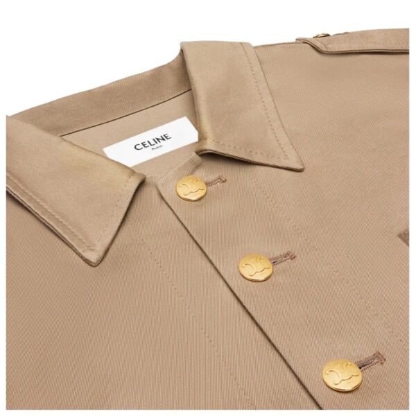 CELINE SAHARIENNE JACKET IN TECHNICAL COTTON - Image 3