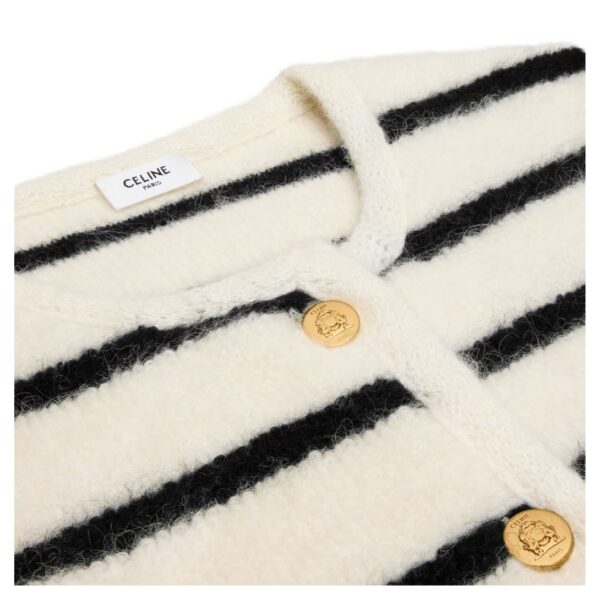 CELINE MARINIÈRE CARDIGAN JACKET IN WOOL - Image 3