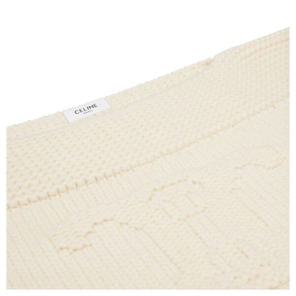 CELINE BOAT NECK SWEATER IN CHUNKY CASHMERE - Image 3