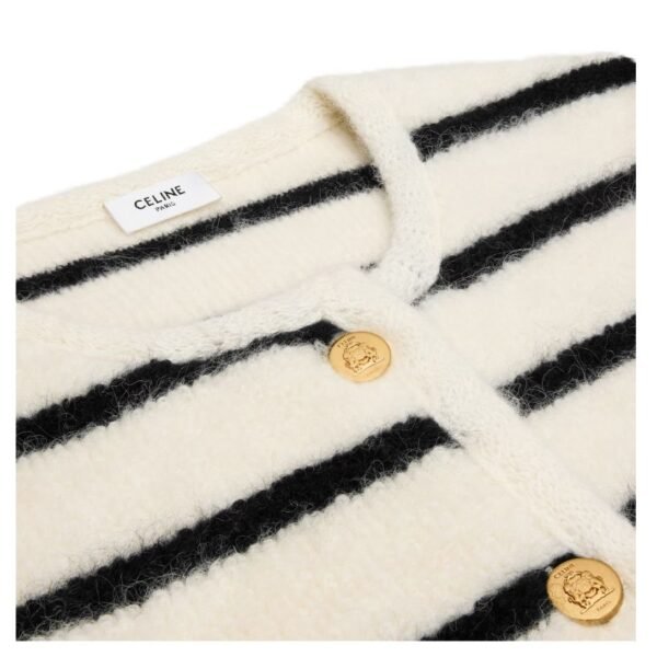 CELINE MARINIÈRE CARDIGAN JACKET IN WOOL - Image 3