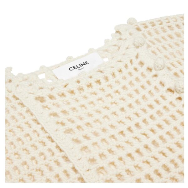 CELINE TRIOMPHE BAJA IN CROCHETED WOOL - Image 3