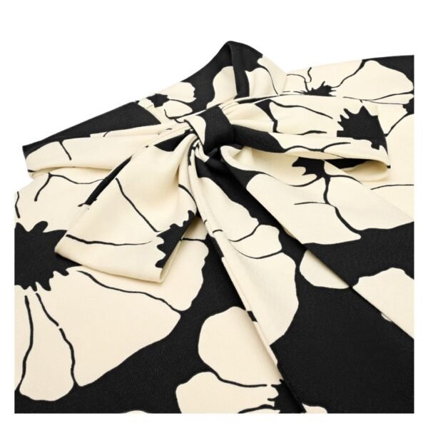 CELINE SKATER MINI DRESS IN WOOL ORGANZA - Image 3