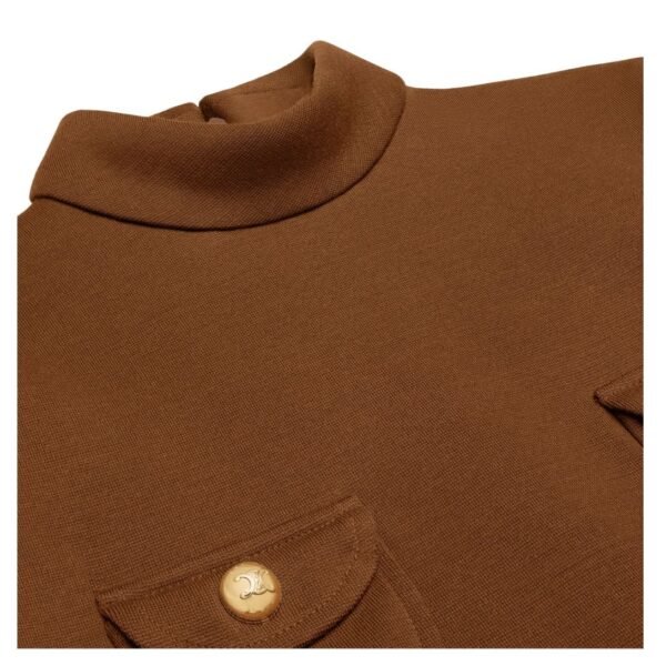 CELINE MINI DRESS IN WOOL JERSEY - Image 3