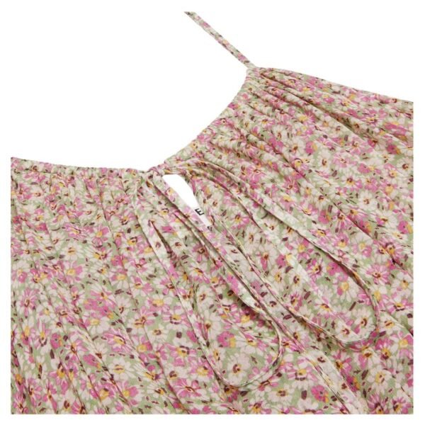 CELINE GATHERED MINI DRESS IN SILK GEORGETTE - Image 3