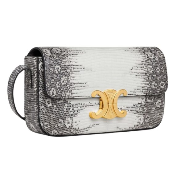 CELINE SHOULDER BAG CLAUDE IN LIZARD - Image 3