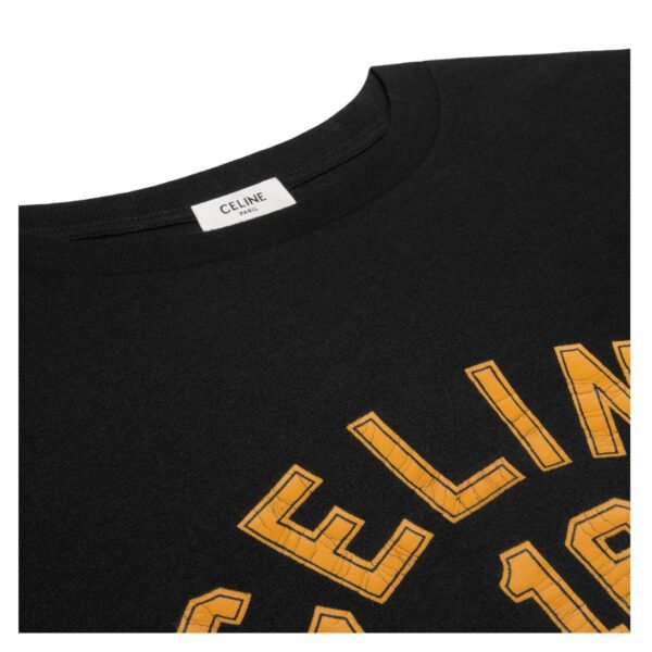 CELINE LOOSE 16 T SHIRT IN COTTON JERSEY - Image 3