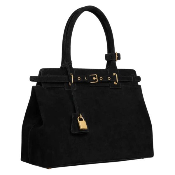 CELINE CONTI BAG IN SUEDE CALFSKIN - Image 3