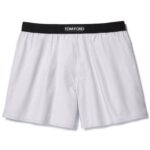 TOM FORD COTTON BOXERS LIGHT GREY