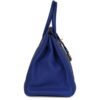 PRE-OWNED HERMÈS BIRKIN 35 BLEU ELECTRIC TOGO GOLD HARDWARE - Image 4