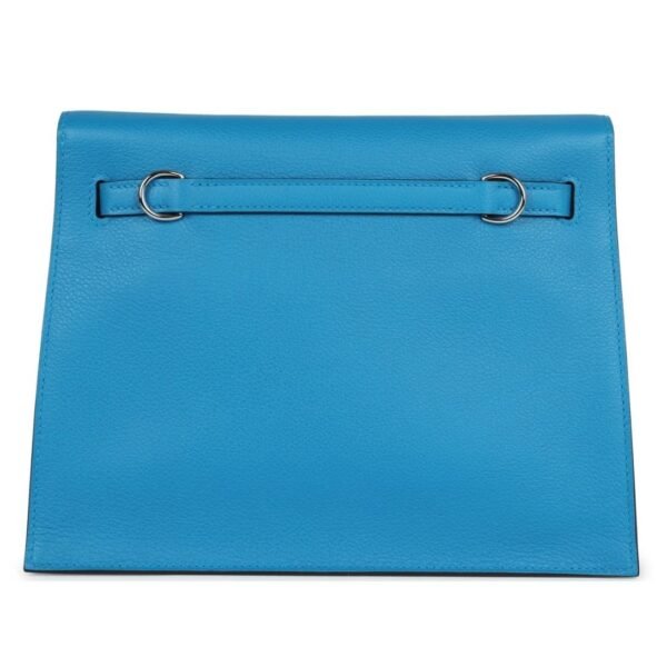 HERMÈS KELLY DANSE BLEU ZANZIBAR EVERCOLOR PALLADIUM HARDWARE - Image 2