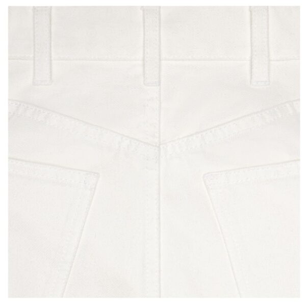CELINE JANE JEANS IN OPTIC WHITE WASH DENIM - Image 3
