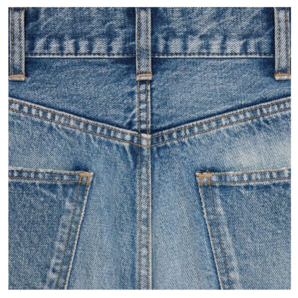 CELINE DYLAN FLARED JEANS IN UNION WASH DENIM - Image 3