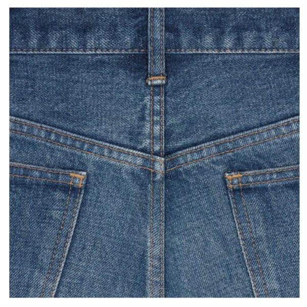 CELINE FRANÇOISE JEANS IN DARK UNION WASH DENIM - Image 3