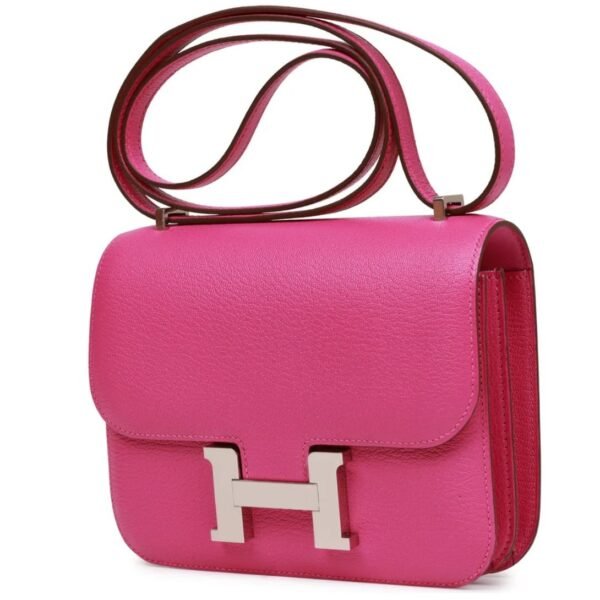 HERMÈS CONSTANCE 18 MAGNOLIA CHEVRE PALLADIUM HARDWARE - Image 3
