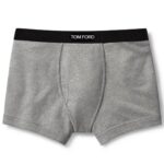 TOM FORD COTTON BOXER BRIEFS GREY