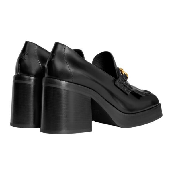 CELINE TESS LOAFER IN POLISHED BULL BLACK - Image 3