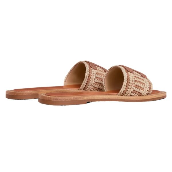 CELINE LYMPIA MULE IN RAFFIA - Image 3