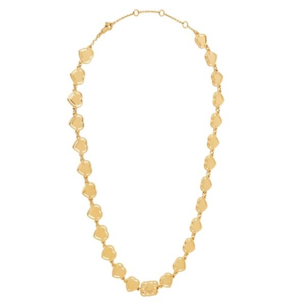 CŒUR CELINE NECKLACE IN BRASS WITH GOLD FINISH - Image 3